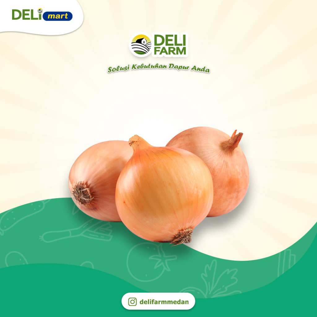 

Deli Mart Bawang Bombay Import Segar by Deli Farm