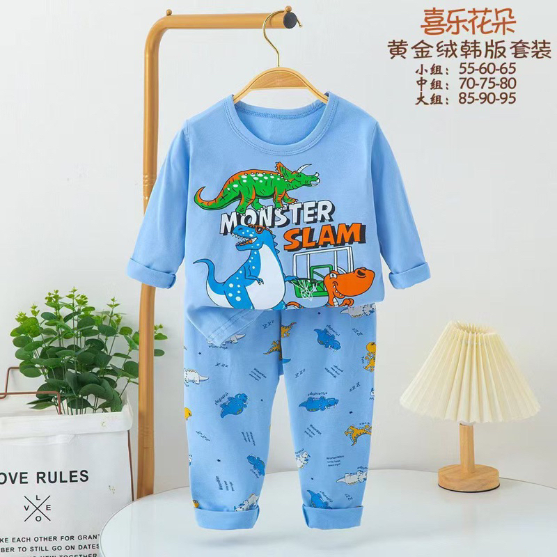 Baju Tidur Anak Laki-laki Import, Baju Tidur Import Organik, setelan baju tidur anak Import Premium,