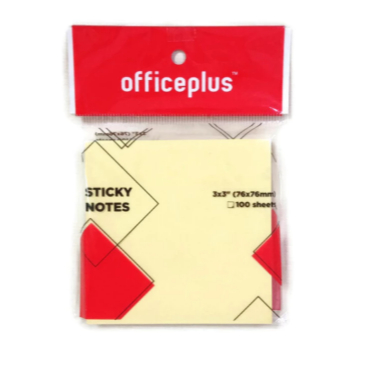 

Gramedia Bengkulu - OfficePlus Sticky Note 3X3" 100 Sheet Neon Yellow