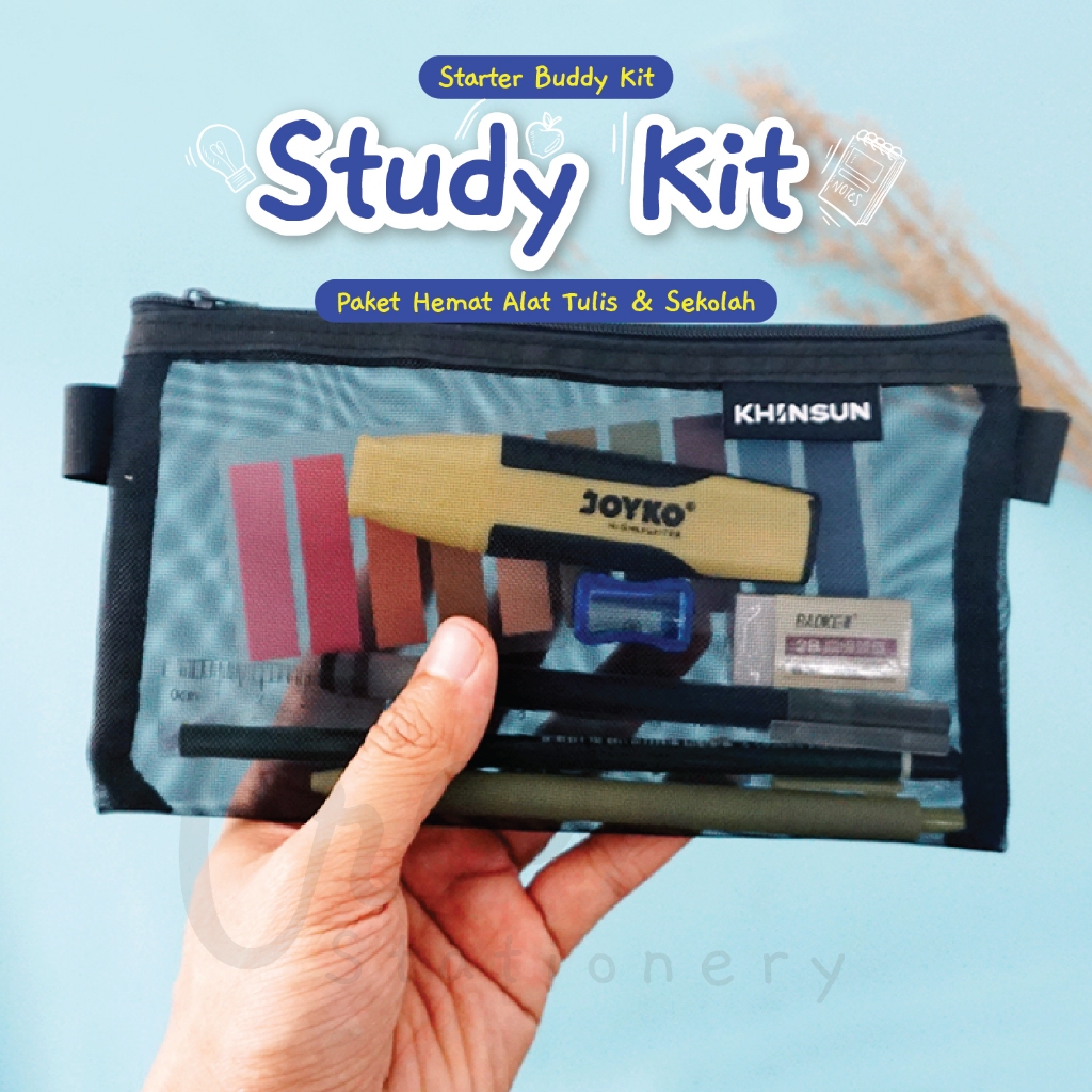 

Arm Creativ Study Essentials Kit Paket Sekolah Hemat Murah Lengkap Set ATK