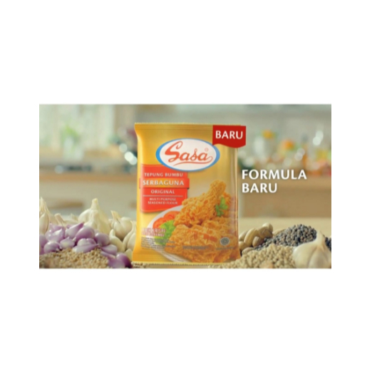 

Sasa Tepung Bumbu Serbaguna Multi Purpose Seasoned Flour Crispy 225 gr