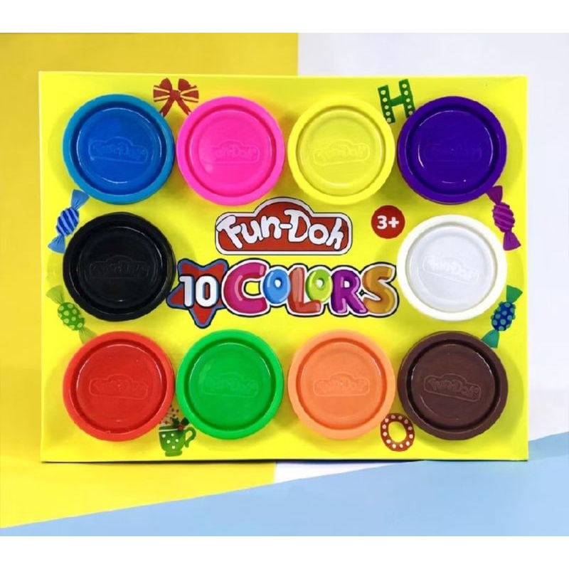Mainan PlayDoh isi 10 Doh || Mainan Bahan PlayDoh isi banyak