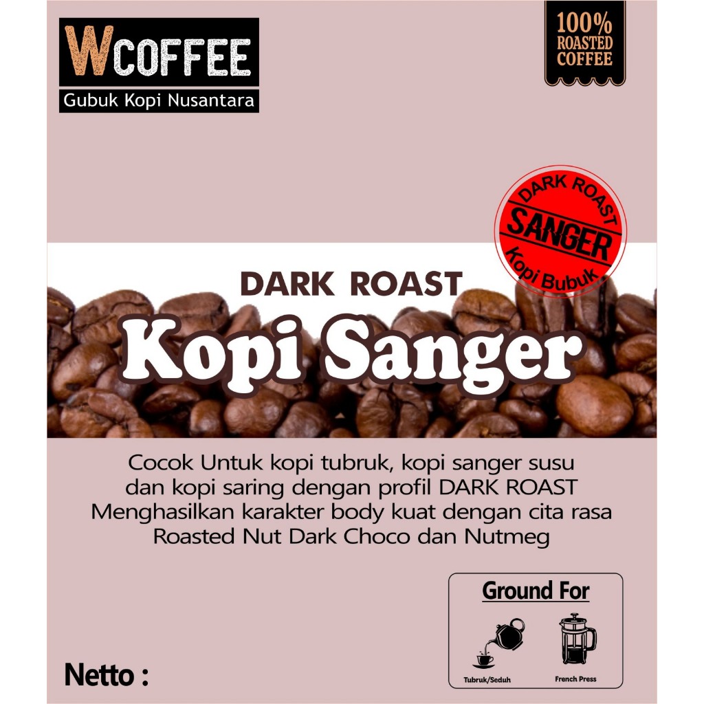 

Kopi Bubuk Tiam- Kopi Bubuk medan 200 gr Wcoffee