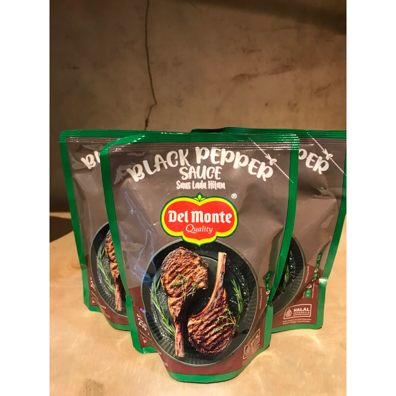 

BLACK PAPER SAUCE(saus lada hitam)250g