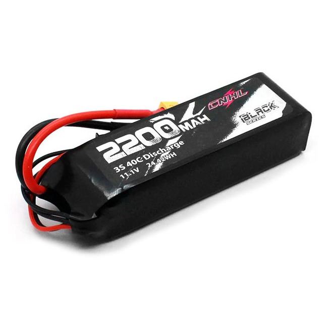 CNHL Black Series 2200mAh 3S 11.1V 40C Lipo Battery