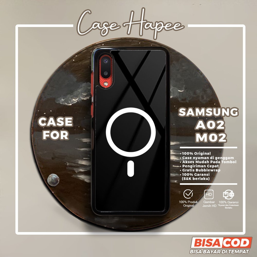 Case Samsung A02 M02 Casing Samsung A02 M02 [MAGS] Casehapee Case Glossy Case Aesthetic Custom Case 