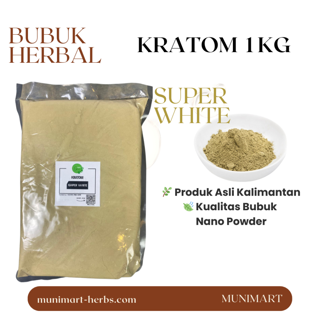 

1kiloo bubuuk whitee herbal terbaiikk khasss kaaliimantan halusss