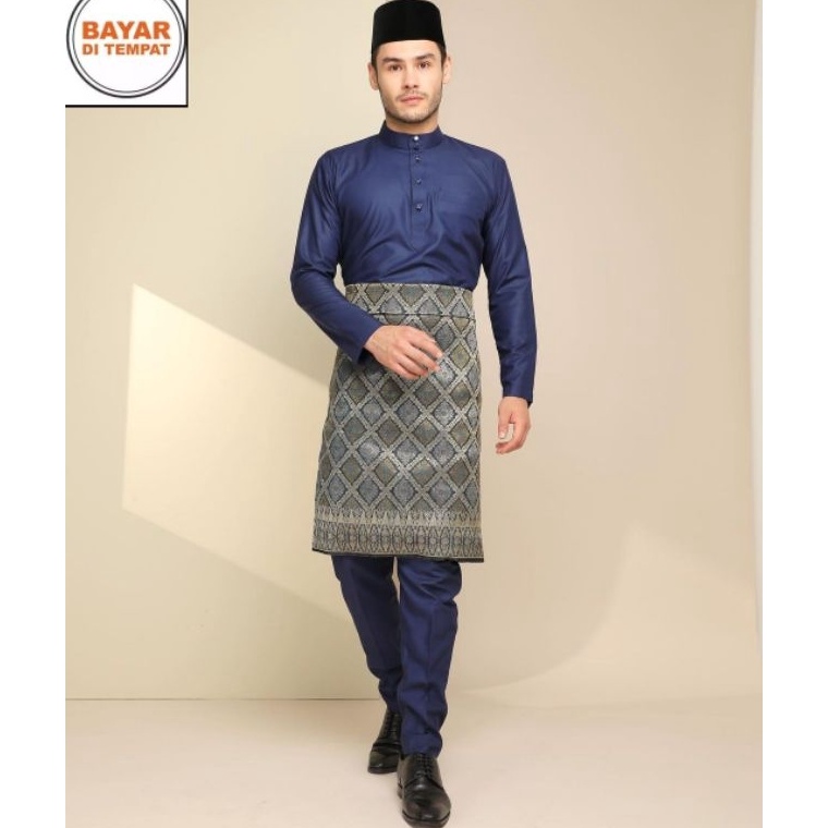 KODE A29G SETELAN BAJU KURUNG PRIA TELUK BELANGA MELAYU MODEL KEKINIAN TERLARISSET PAKAIAN ADAT MELA