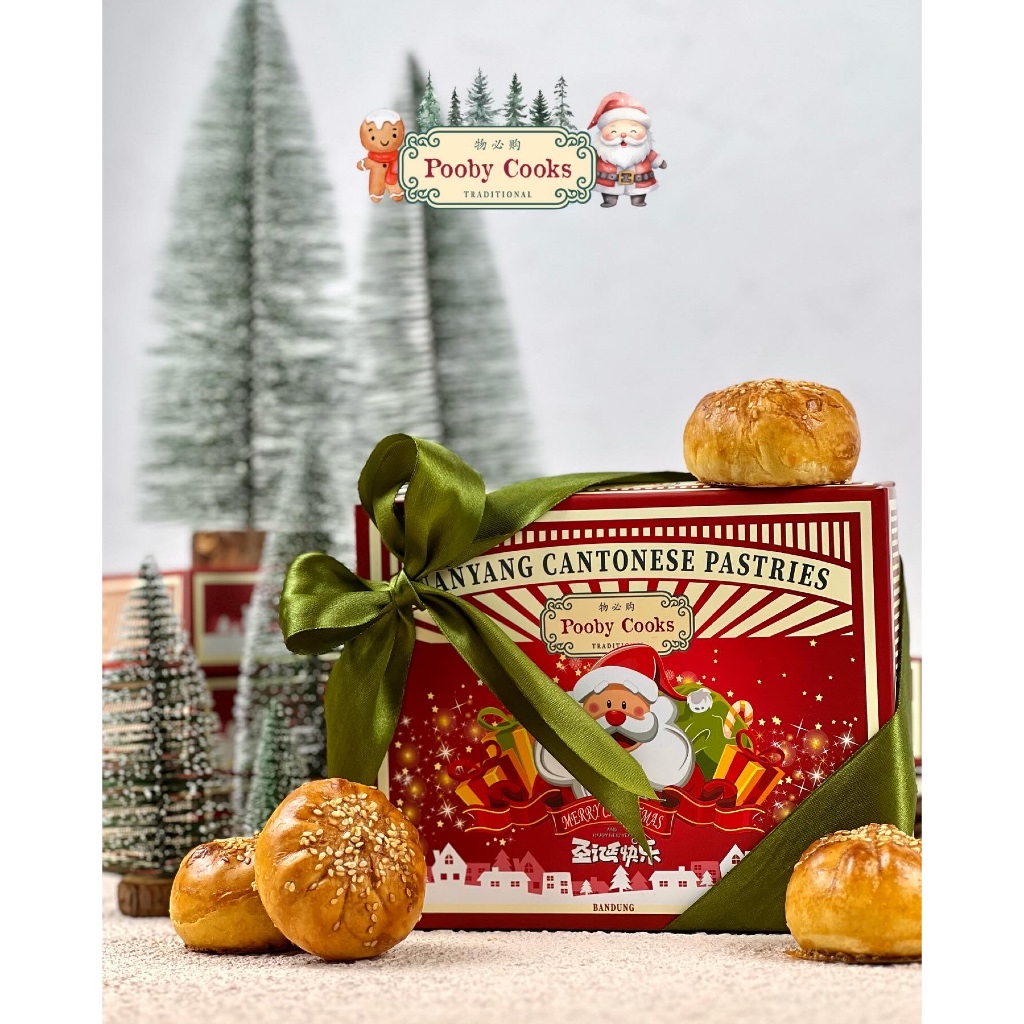 

Bakpao bakar Christmas Edition