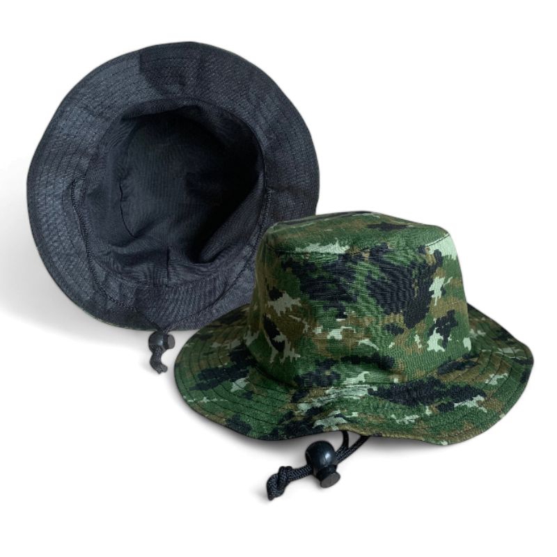 Topi anak model rimba loreng linud kostrad - Topi outdoor fashion anak unisex kids army