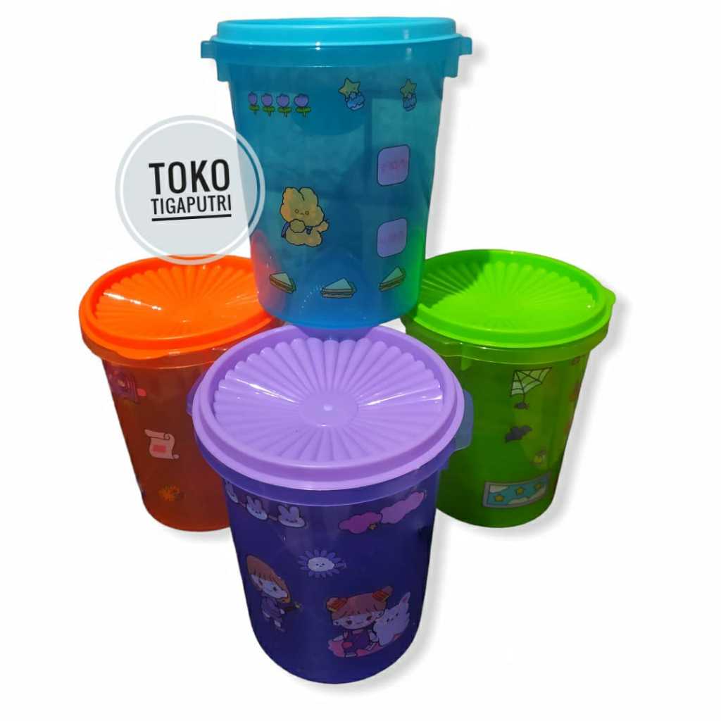 3 PCS TOPLES PLASTIK MOTIF KARAKTER/TOPLES KUE KERING