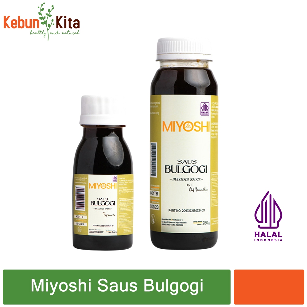 

Miyoshi Saus Bulgogi - Halal Tanpa MSG