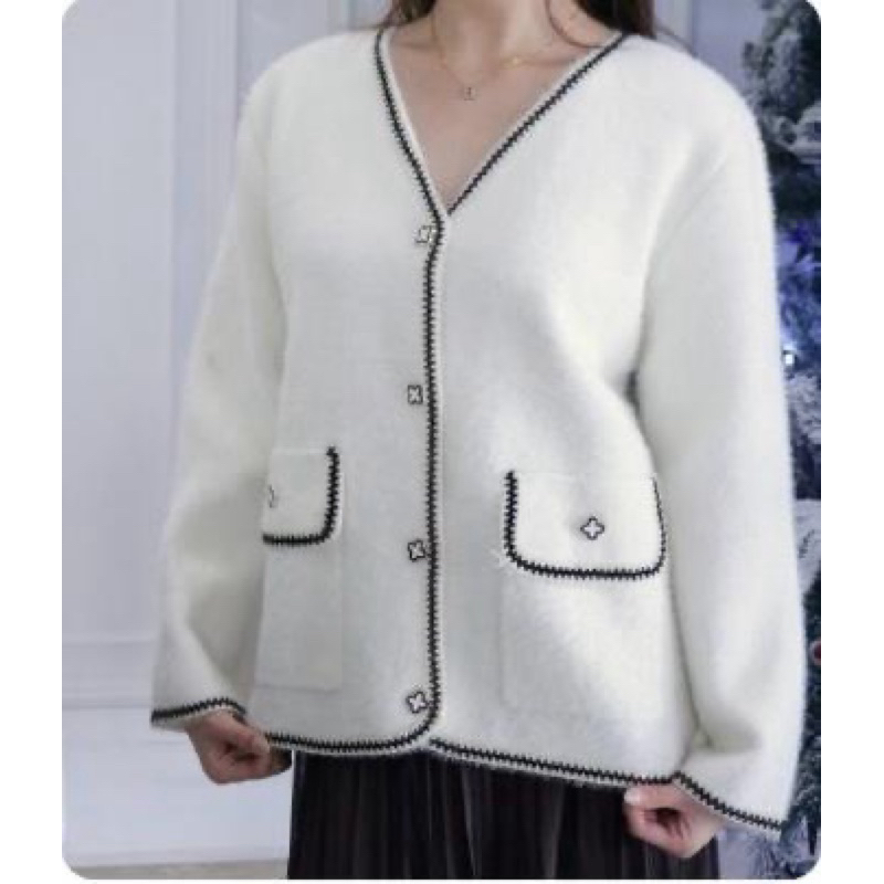 Cardigan Wanita Rajut Premium Import/ Blus Lengan Panjang