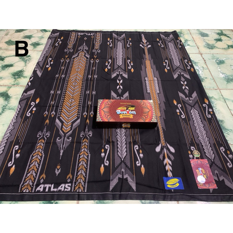 Sarung Atlas Junior Kembang motif BHS murah meriah sarung anak kekinian sarung junior sarung atlas j