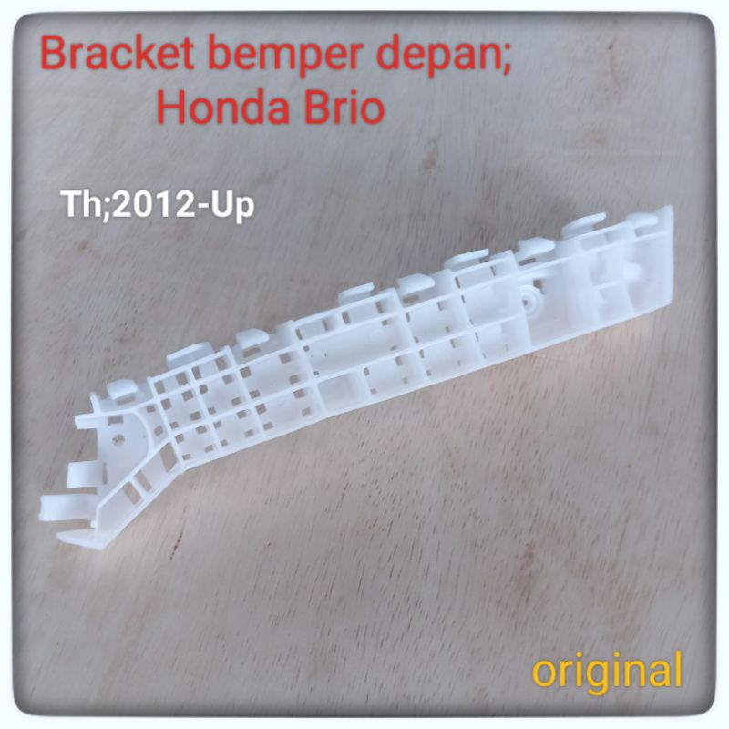 Bracket bemper depan Honda Brio 2012 Up dudukan bemper depan Honda Brio all type support bemper depa