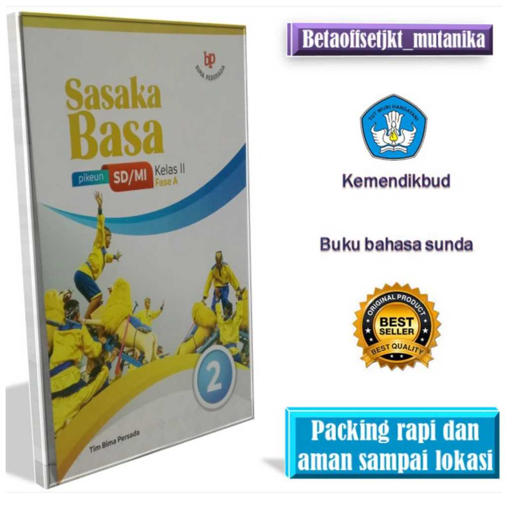 Buku bahasa sunda kelas 2 sd sasaka basa kurikulum merdeka