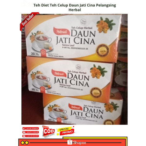 

[COD] Teh Daun Jati Cina Herbal Diet Alami