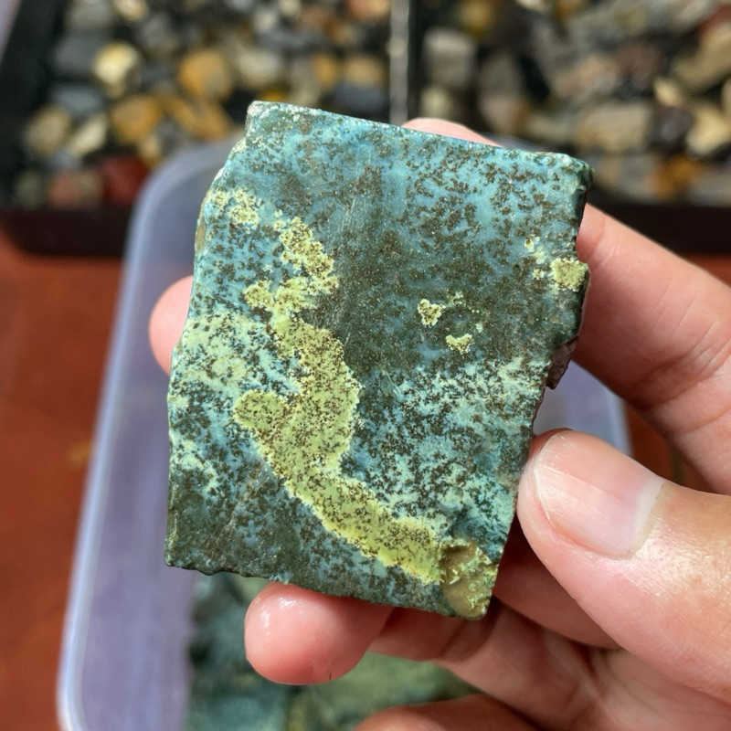 bahan bongkahan batu akik asli natural dendrite turkey unik langka