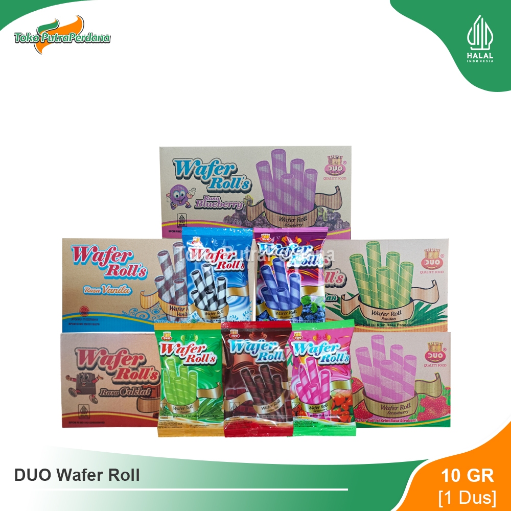

[DUS] DUO Wafer Roll 10gr (120 Pcs/Dus)