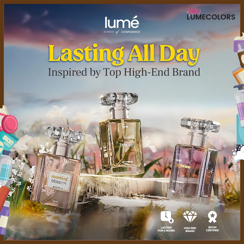 Agen Resmi Lumecolors Eau De Parfume (EDP) Scents of Confidence Set Parfum