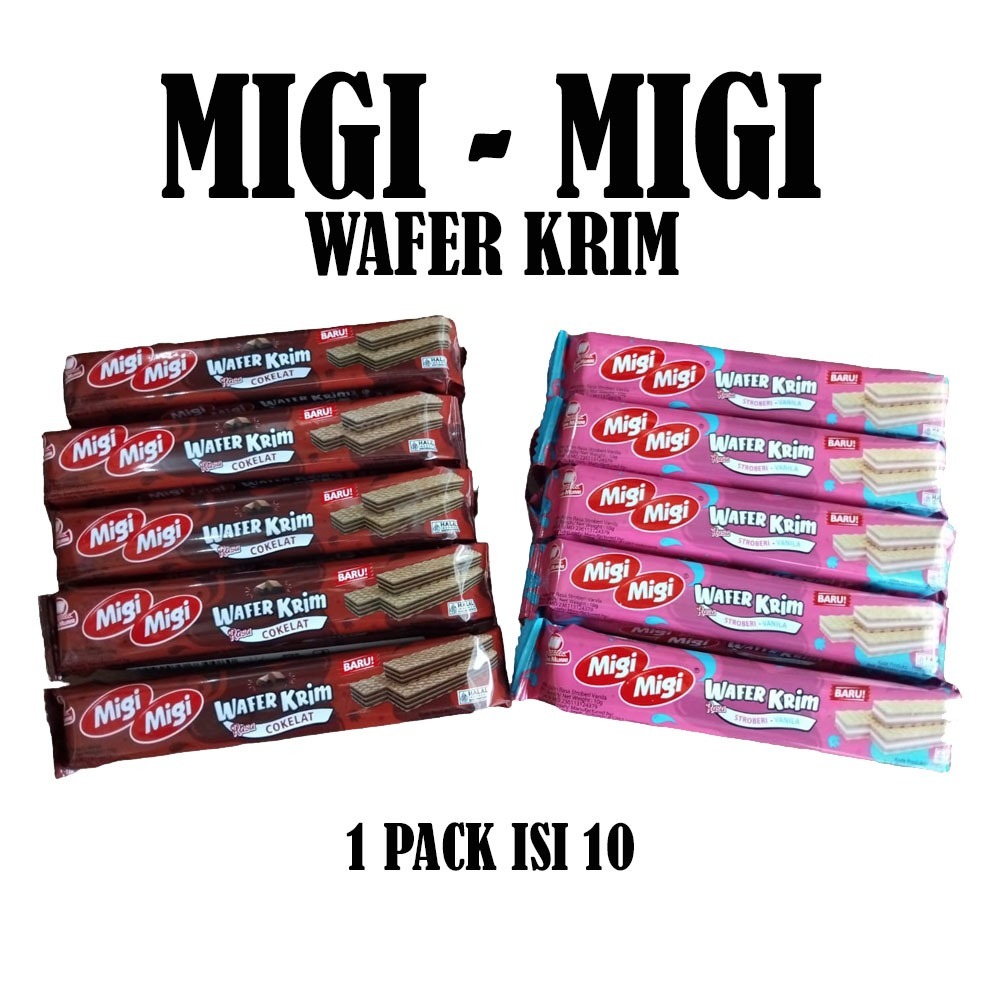 

MIGI MIGI WAFER KRIM ISI 10