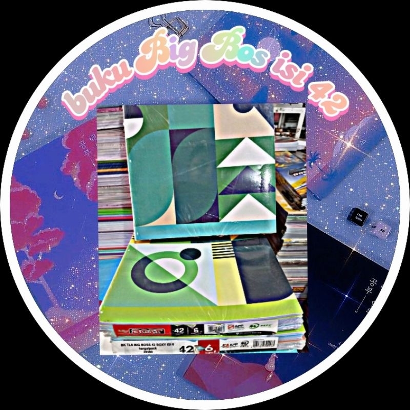 

SATU PACK ( 6 PCS) Buku Tulis Boxy Big Boss isi 42 lembar