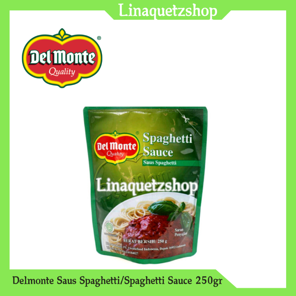 

DELMONTE Saus Spaghetti/Spaghetti Sauce 250gr