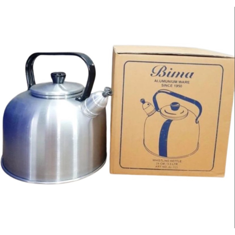 Teko bunyi Bima Almunium 22cm kapasitas 4 liter teko Bima Almunium Bl03