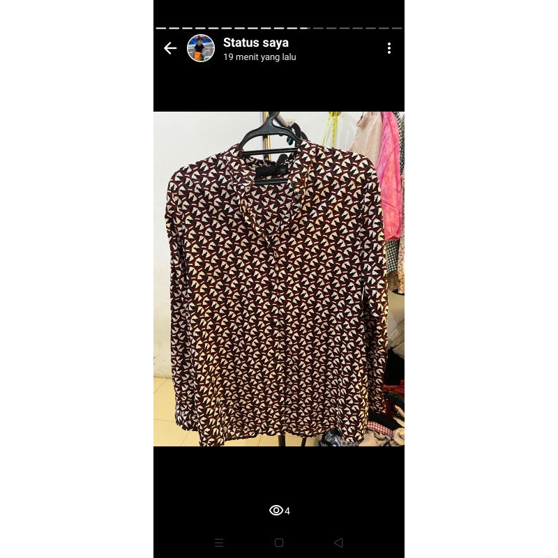 Atasan wanita, pakaian wanita, kemeja