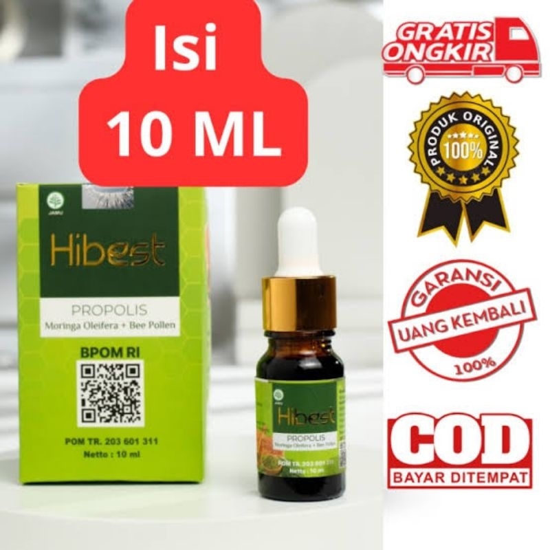 HIBEST PROPOLIS 10ML SOLUSI ATASI DIABETES HIBEST PROPOLIS ASLI