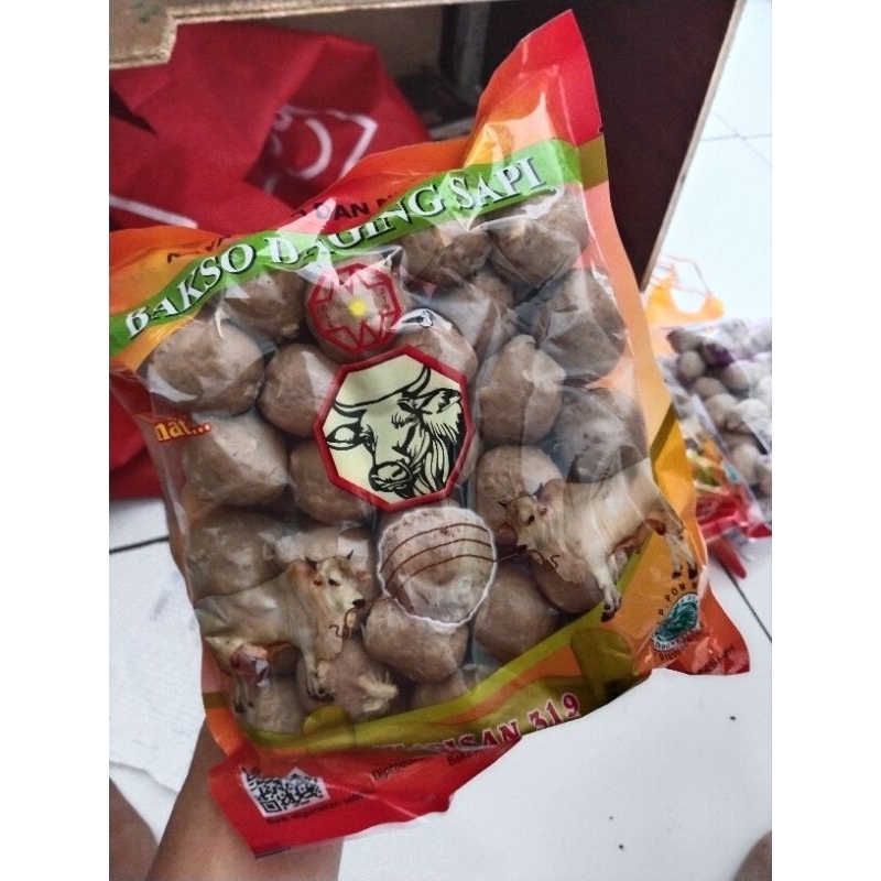 

Bakso urat daging sapi cap WARISAN 319 isi 50 pcs