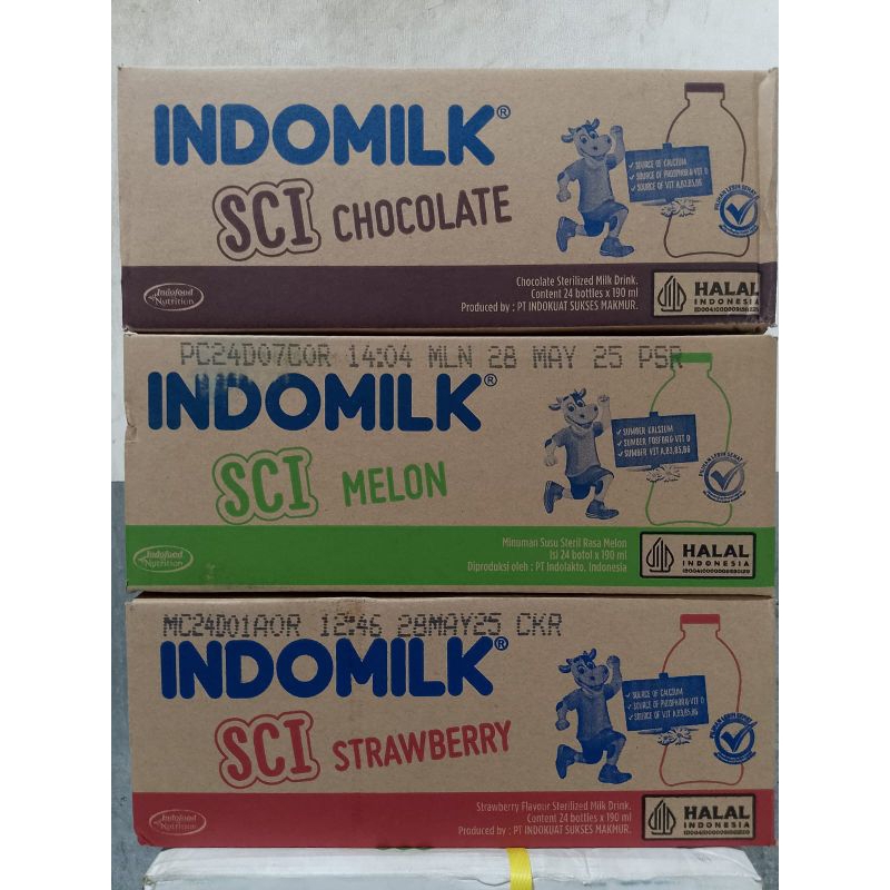 

SUSU INDOMILK BOTOL 180 ML