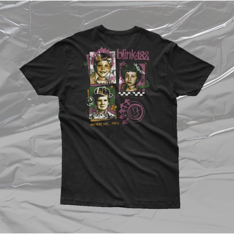 Kaos band blink182 official design
