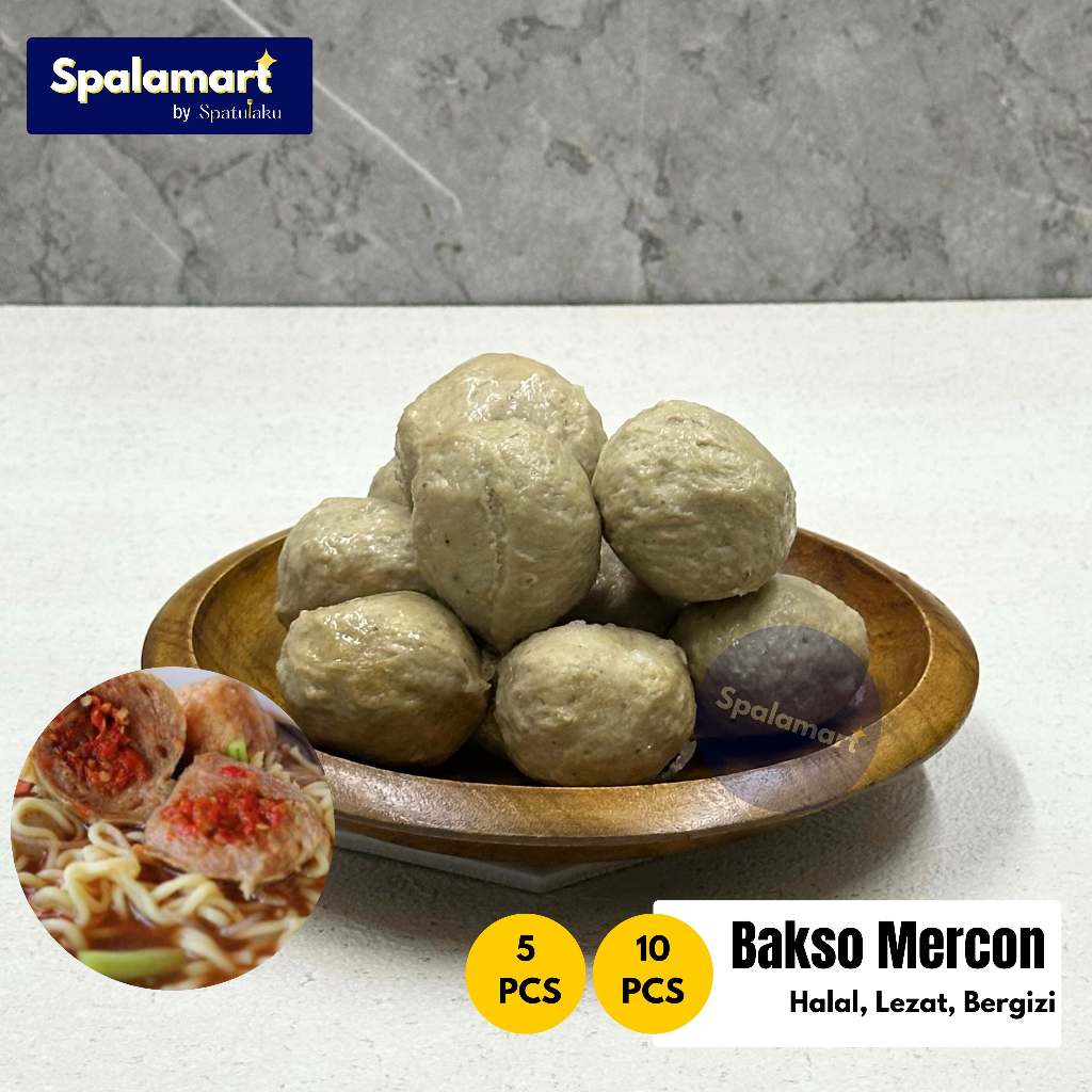 

Bakso Mercon - Bakso isi sambal gurih