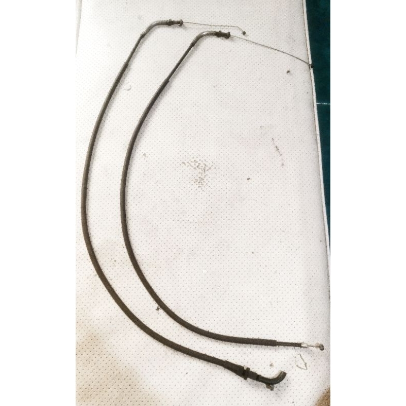 kabel gas 2 kabel buka tutup original ninja 250fi z250 ninja 250 karbu