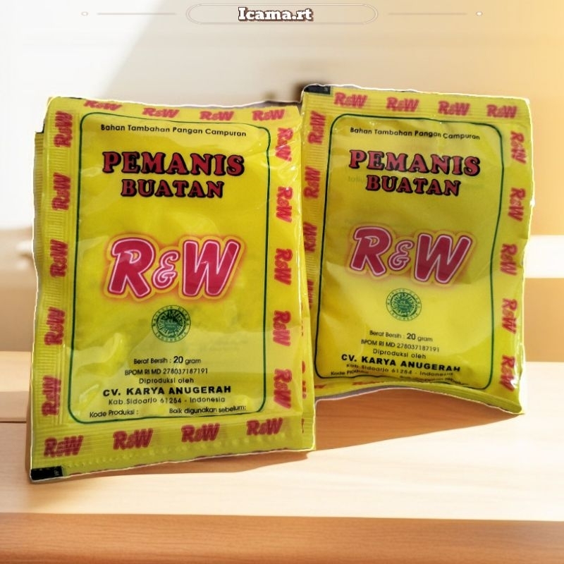 

[R&W] Pemanis Buatan tambahan pangan 20gr