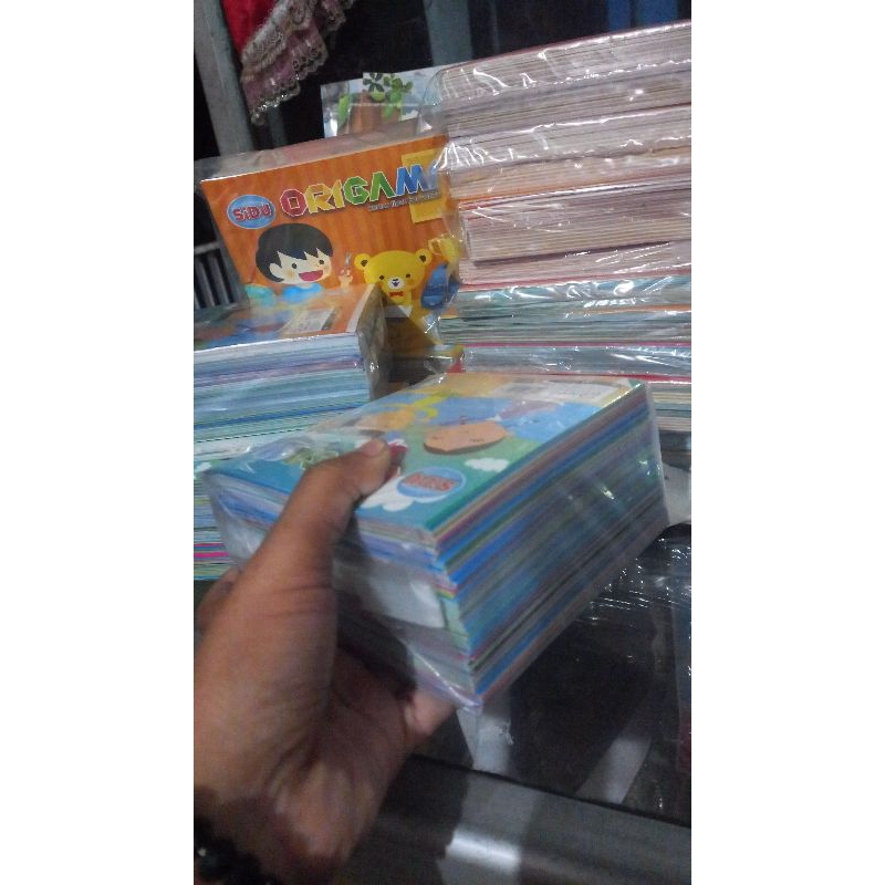 

PROMO Kertas Lipat Origami SIDU MURAH ( Berat 1kg )