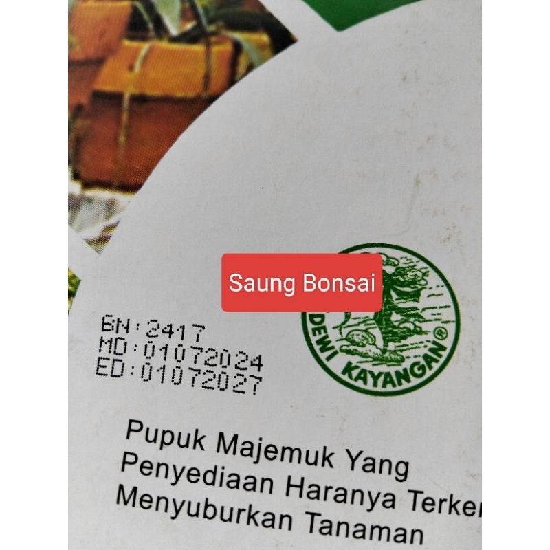 Osmocote Daun 500 gram 171110 dekastar slow realese pupuk majemuk