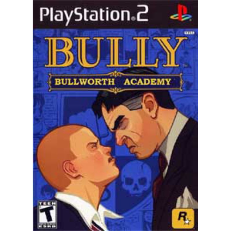 KASET PS2 BULLY TEXT INDONESIA PS 2