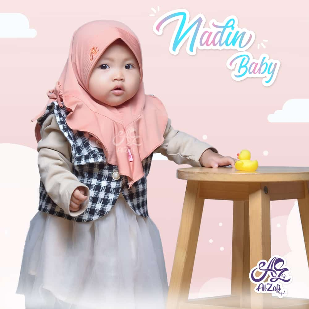 Alzafi hijab - Nadin baby || jilbab baby