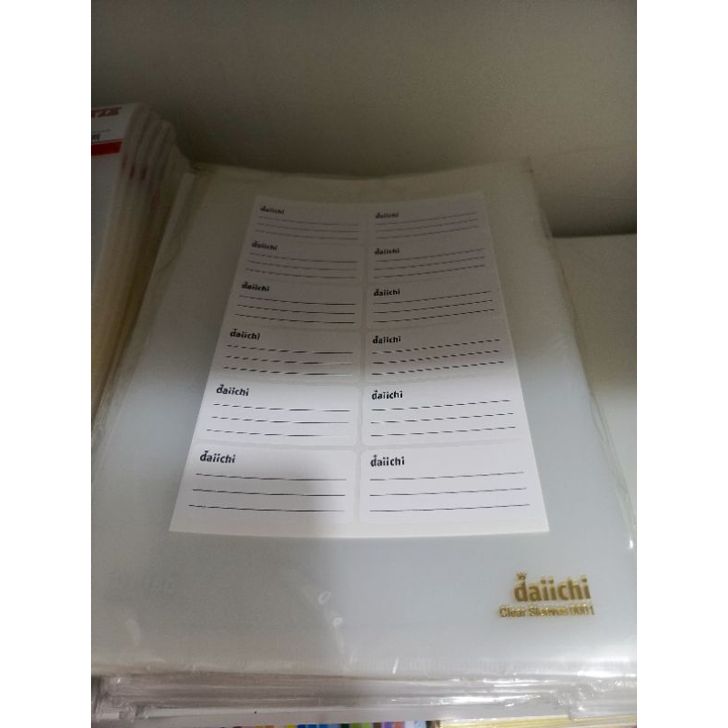 

map plastik bening / map L daichi F4 1 pack