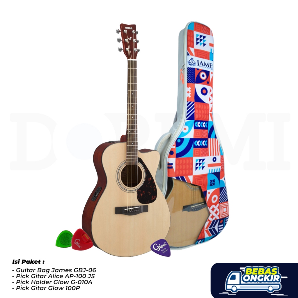 Paket Trendy Yamaha Akustik Elektrik FSX315C / FSX-315C / FSX 315 C