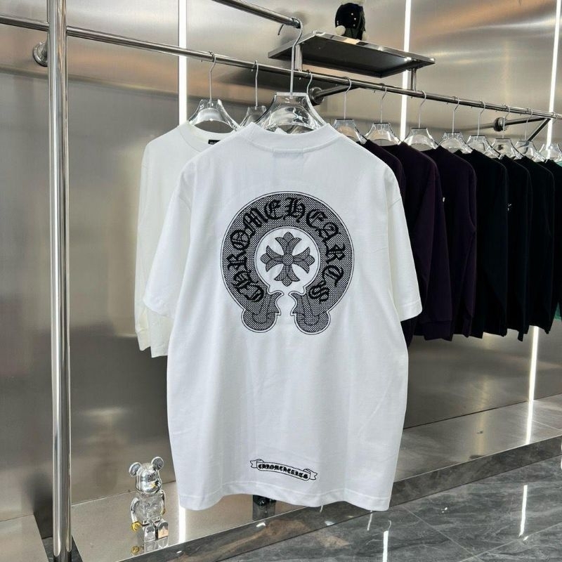 Baju Kaos Branded Pria Chrome Hearts