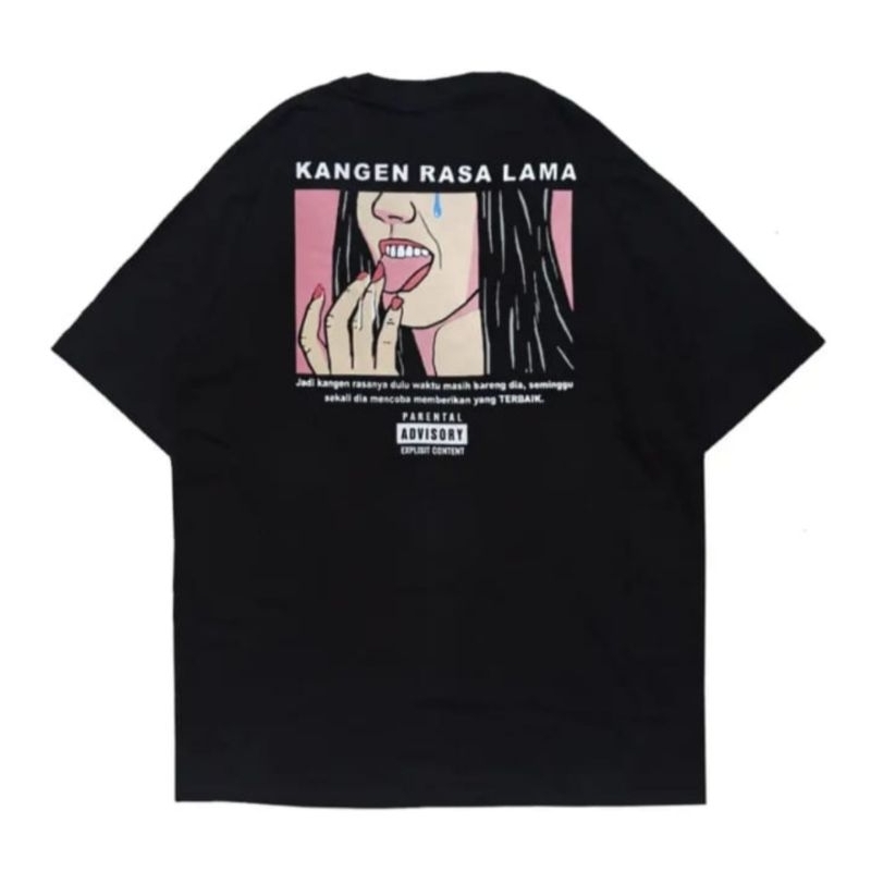 KAOS PRIA / WANITA DISTRO ORIGINAL 100% II KANGEN RASA LAMA