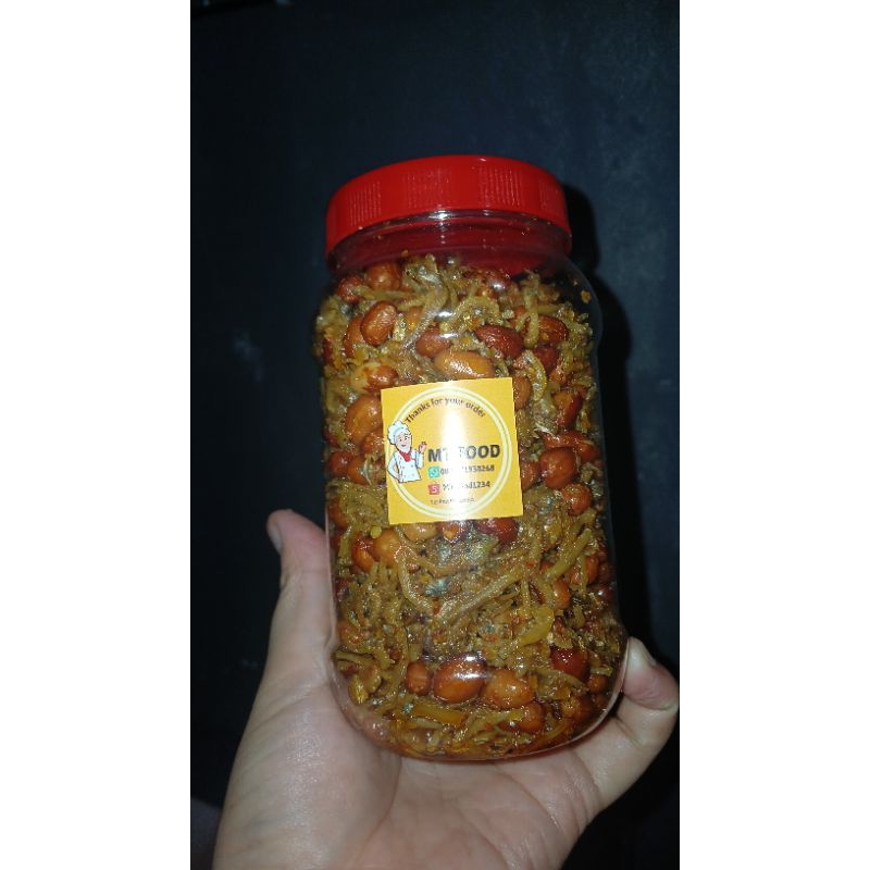 

teri kacang toples 300gr