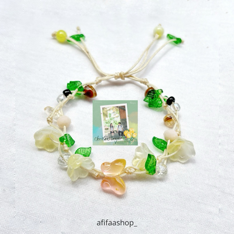 Christmas Tree Bracelet Gelang Christmas Tree / Gelang tali Christmas Tree / Gelang tali serut