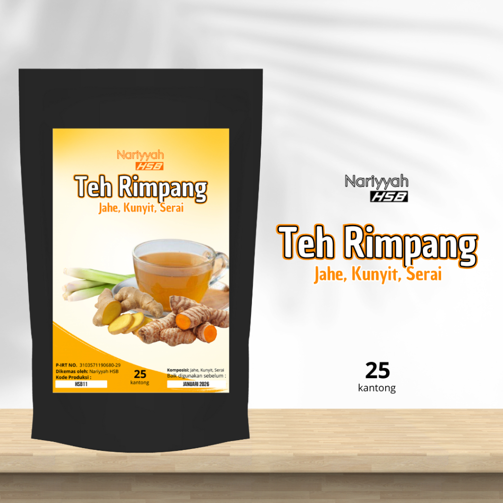 

Griya Nariyyah HSB - Teh Rimpang | Teh Herbal JSR Ala Ust Zaidul Akbar