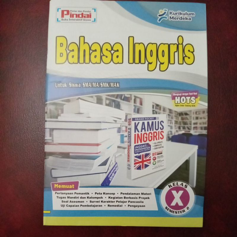 LKS BAHASA INGGRIS Untuk SMA/ SMK kelas 10 ( X ) semester 2// CV.ARYA DUTA// KURIKULUM MERDEKA