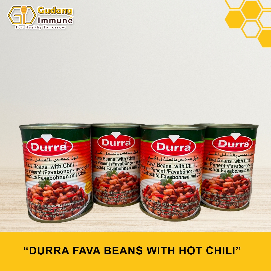 

Durra Fava Beans with Hot Chili - Gudang Immune