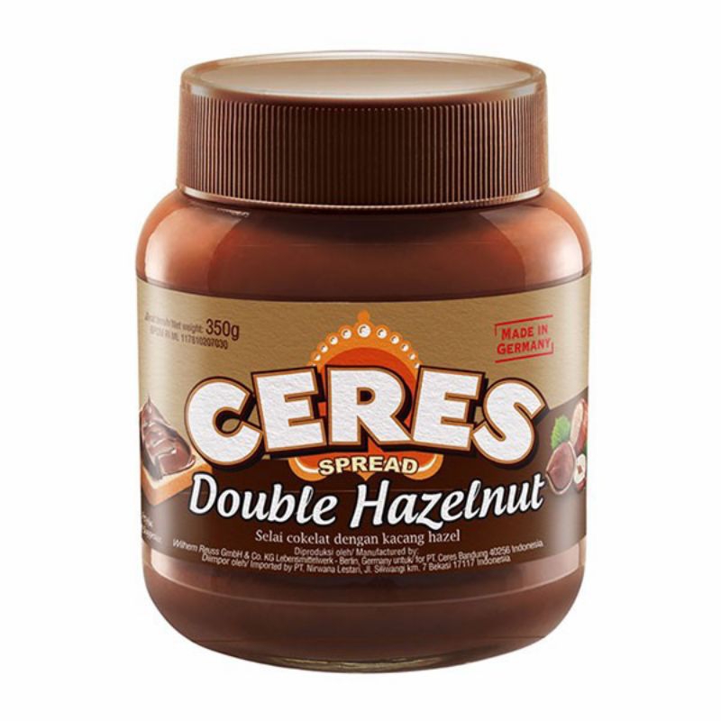 

Ceres Double Hazelnut ukuran 350 gr